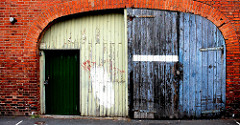 Keep clear! Old Garage East Street Hereford # Dailyshoot