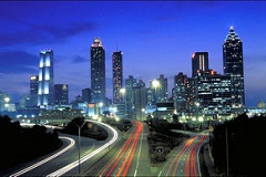 Atlanta Skyline at night