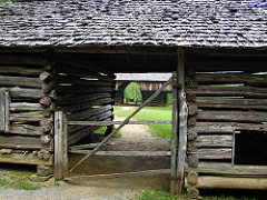 Tipton Place, Cades Cove, Great Smoky Mountains National Park, Tennessee