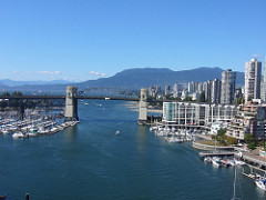 Vancouver from Granville Bridge
