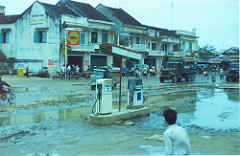 Quang Ngai 1971 - A gas station