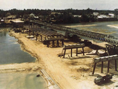 Sông Vệ Bridge  QL1 - Quảng Ngãi 09Jun1970