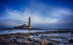 St. Marys Lighthouse by Ray Bilcliff - www.trueportraits.com
