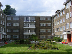 Cedra Court, former home of the Krays.  June 2009