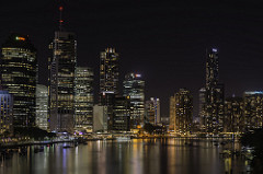 Brisbane City by Night