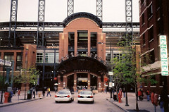 Coors Field, Home of the Colorado Rockies for a Game Between the Colorado Rockies and the Atlanta Braves