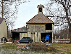 Barn with a Steeple