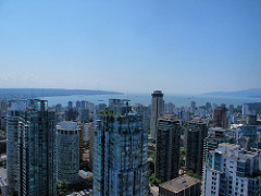 West End Towers and English Bay