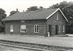 Sege stationshus 1985, foto Kaj Fromark