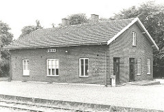 Sege stationshus 1985, foto Kaj Fromark