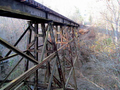 Train Trestle Cape Fear River Trail Fayetteville NC 5235