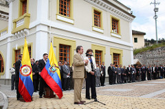 Cancilleres de Ecuador y Colombia se reúnen en Ipiales