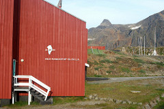 High school in Sisimiut, West Greenland
