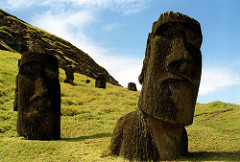 Scattered Moai