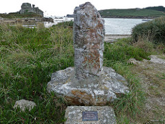 P1010915 Sir Cloudesley Shovell Memorial Porth Hellick St Marys Isles of Scilly Cornwall 09-09-2011