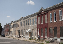 Rowhouses, 700 block of Appleton Street