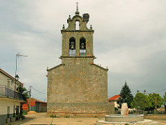 La espadaña y nido * San Lorenzo ( Villalcampo - Zamora )