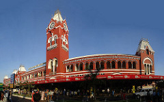Chennai Central Station panorama