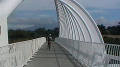 New Plymouth bike bridge (summer)
