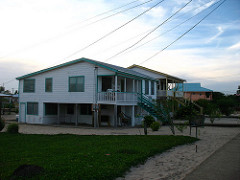 Mijn guesthouse in Placencia