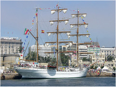 2818-Buque escuela Mexicano Cuauhtemoc en la Tall Ships Race-Coruña.2012.
