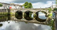 Mathew Bridge joins Georges Quay to Charlottes Quay in Limerick