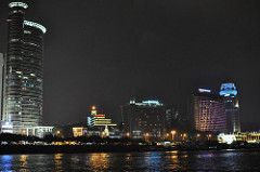 Xiamen Waterfront by night