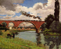 Armand Guillaumin - Bridge Over The Marne At Joinville