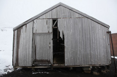 Abandoned building at Whalers Bay, Deception Island