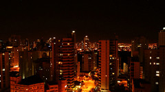 Vista noturna Hotel Papillon - Goiânia