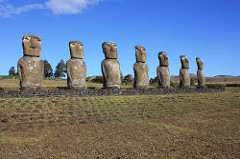 Easter Island, Ahu Akivi