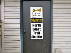 North Coast Trail Shuttle office - Port Hardy, BC