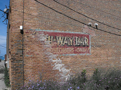 BH Highway Bar sign