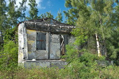 Abandoned Cat Island House